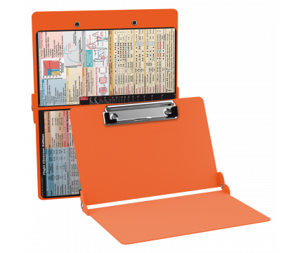 WhiteCoat Clipboard® - Orange Flight Medic Edition